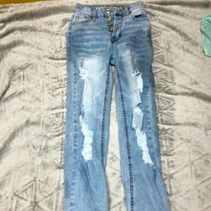 New Vanilla Star Ripped Jeans Kids- size 10-girls